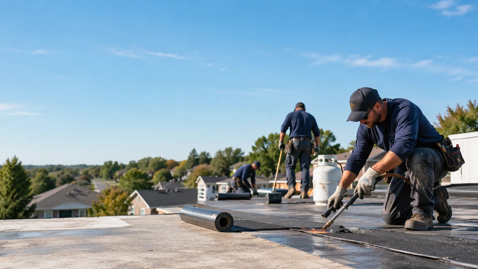 Flat Roof Leak Repair providers in Bicknell, IN